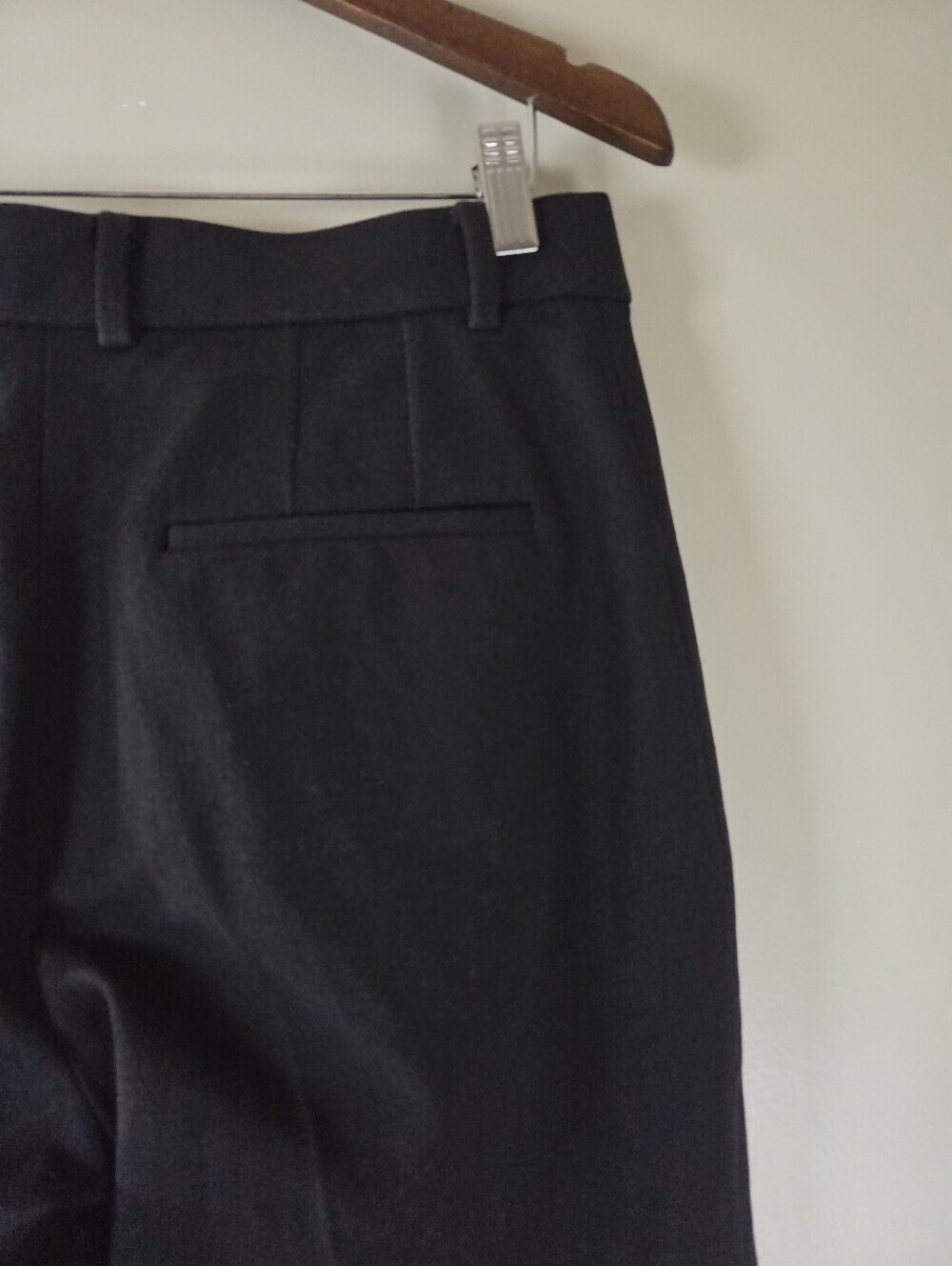 NWT Aritzia Babaton Royalton Pants Slim fit Straight leg Twill Pants Black Sz 10 - Picture 14 of 16